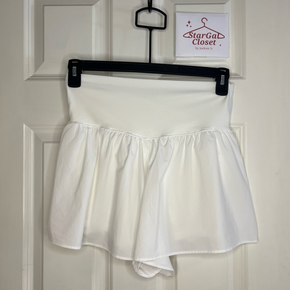 Offline by Aerie | NBW | Criss Cross Front Shorts | White | L